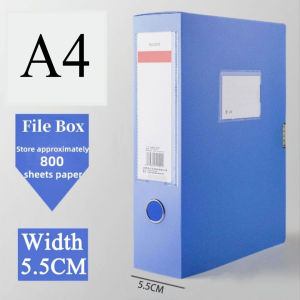 FAMILY`S CHOICE a4 Document Box File Case File Box Bond Paper Organizer Document Organizer Large Capacity File a4 Document Box a4