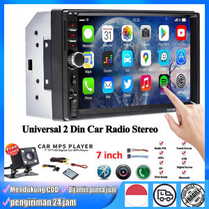 7018B Head Unit Double Din 7 Inch Bluetooth Audio Car MP3 MP5 Player In Touch Screen Radio Dan Kamera Mundur Mobil LED Untuk Toyoto Daihatsu Mitsubishi Honda Suzuki Hyundai Nissan - Lazada