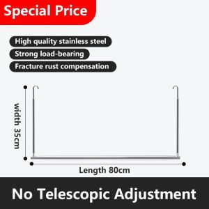 Clothes Drying Rod Folding Blanket Bedsheet Rack Clothes Drying Hanger Household Quilt Drying Retractable Hanger