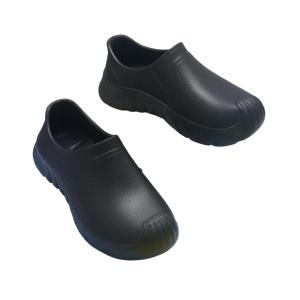 Easyfit School Shoes for Men Black 4cm Height Booster EVA Sandals for Daily Uniform Work Shoes 39-44