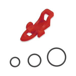 Fishing Rod Hook Keeper Baits Holder with Rubber Rings Fishing Lures Hook Safety Keeping Holder Fishing Tackle