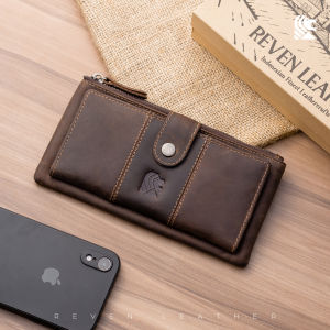 Reven Leather Jakarta - Bilfold Wallet Dompet Panjang Pria Kulit Trendy Kekinian Exclusive Terbaru