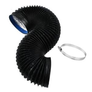 Telescopic Aluminum Foil Exhaust Duct Flexible Expandable Heat Resistant Pipe For Kitchen Range Hood Ventilation