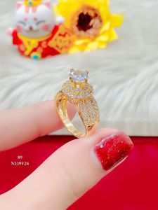 Nhẫn nữ mạ 18.k cao cấp E.KO