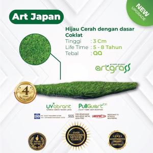 Rumput Sintetis Artgrass Art Japan (1mx1m) Tinggi 3CM