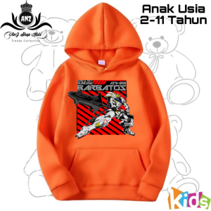 HODIE ANAK LAKILAKI MOTIF GUNDAM USIA 1-12 TAHUN MOTIP TERBARU 2025