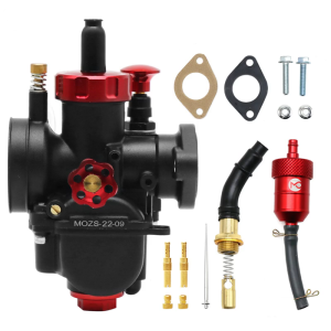 คาร์บูเรเตอร์โลหะประสิทธิภาพสูง17มม./19มม./22มม./24มม./26มม./28มม. เหมาะสำหรับ RX125ออฟโรดรถแข่งมอเตอร์ไซค์ทุกวัน