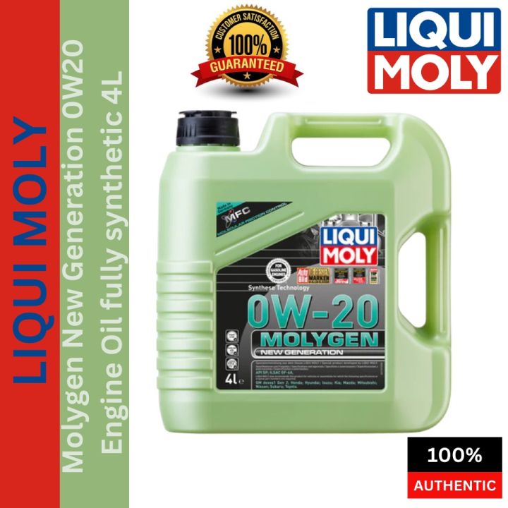 Liqui Moly Molygen New Generation 0W20 4L Engine Oil fully synthetic ...