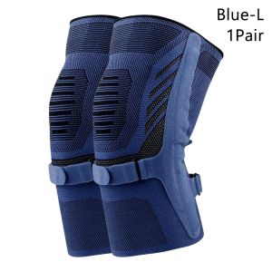 SJJL 1/2Pcs Được điều áp Ống tay nén đầu gối Đàn hồi Hỗ trợ đầu gối Đệm bảo vệ đầu gối Có thể điều chỉnh Đệm đầu gối bóng chuyền thể dục dành cho phòng tập chạy bộ đạp xe cầu lông