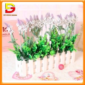 Giỏ Hoa Cắm Sẵn 20cm Giỏ Hoa Hàng Rào Nhiều Màu Sắc Trang Trí Để Bàn Học Kệ Tủ Giá Sách DG-441