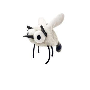 HOTOTO Touch Activated Flapping Insect Toy Rechargeable Fly/roach Shape Interactive Cat Toy Hangable Simulated Mosquito Electric Cat Toys Indoor Cats