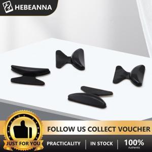 hebeanna 5 Pairs Silicone Anti Slip Silicone Nose Pad for Eyeglasses Sunglasses Glasses