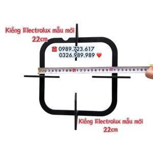 Kiềng Bếp Gas Electrolux Vuông 22cm MẪU MỚI 2023 Loại Thép DÀY 5mm Thiết kế tiện dùng cho nồi chảo nhỏ - Thay Lắp Cho Các Loại Bếp ga Electrolux