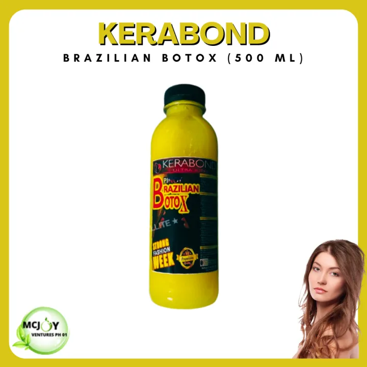 スタイリング剤 KERABOND Pinoy Brazilian Botox500ml 4set Kerabond Ultra-Ionic Pinoy Brazilian Hair Botox, 500ml
