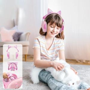 Kids Ear Protections Headphones Sound Blocking Child Hearing Protections Earmuffs Hearing Protectors for Studying