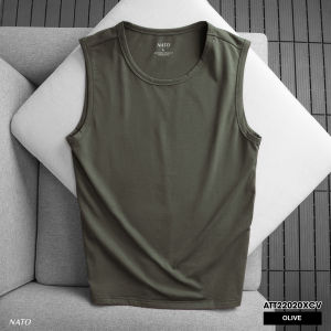Áo Thun Ba Lỗ Nam BALI Vải Cotton 100% Cao Cấp Tank Top Sát Nách Đẹp Màu Trắng Đen Đỏ Xanh Navy Trơn Co Giãn NATO