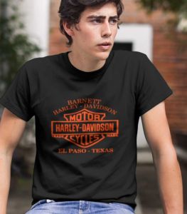 Kaos Distro Cowok Branded Original Terbaru Harley Davidson Pria Keren Catton Combed 30 S Lengan Pendek
