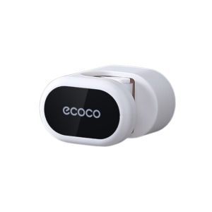 Ecoco Mop Holder No Drill Bathroom Mop Holder Waterproof Hanger Clip Wall Mop Rack Bathroom Holder Space Saving
