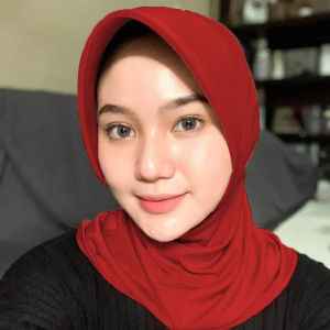 Hijab Bergo Sport Bukan Hamidah Kerudung Innova Olahraga Jilbab Ped Busa - Wance Made