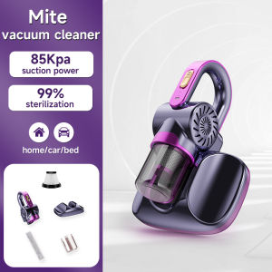 JameMirs 85000Pa Dust Mite Vacuum Cleaner Cordless UV Mite Remover Mattress Portable Handheld House vacuum cleaner For Bed Sofa Mattress Hair