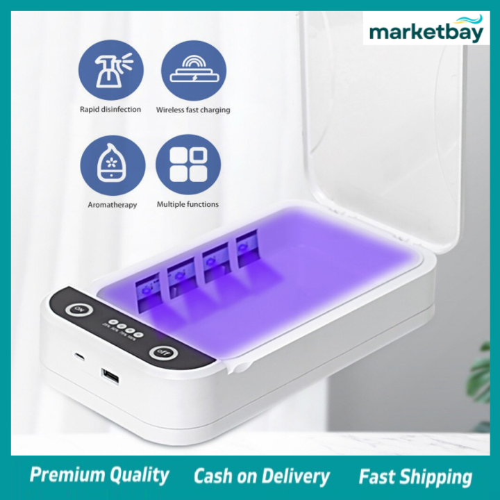 Marketbay UV Light Sterilizer Box Ultraviolet Light Disinfectant Case