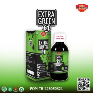 Obat Herbal Lambung Magh Gerd Madu Herbal Lambung Extra Green 61 At-Thoifah Madu Hijau