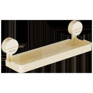 免打孔吸盘式卫生间置物架：浴室收纳新选择 No-Drill Suction Cup Bathroom Shelf: The Perfect Storage Solution