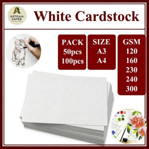 Premium White Drawing Paper Sheet A4 A3 120 160 230 300 400gsm Thick Art Craft Paper For Sketching Painting Writing Printing 25 50 100 200pcs Watercolor Sketchbook Bristol Board Illustration Cardstock Scrapbooking Material Creative Stationery Supply