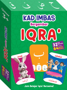 MIND TO MIND Kad Imbas Bergambar IQRA’ &  Little Learner ARABIC Flash Cards untuk Umur 3+ Prasekolah & Tadika Preschool Toys & Games > Baby & Toddler Toys > Learning & Education Toys