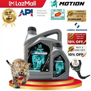 MOTION 5W40 Fully Synthetic Oil Engine Oil Lubricant 5w-40 API SP (1L / 4L)