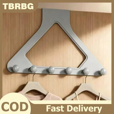 TBRBG Móc treo quần áo gắn sau cửa không cần đục lỗ móc treo không để lại dấu vết dành cho áo khoác mũ túi xách và nhiều vật dụng khác giá treo sắp xếp đồ dùng treo trên cửa