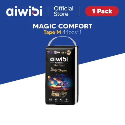 Aiwibi Baby Diapers Magic Comfort (Tape x 1Pack)