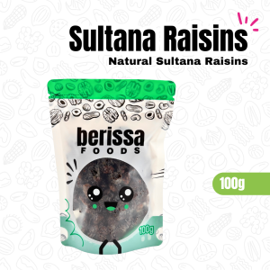 Dried Sultana Raisins - Berissa Foods - Sweet Snack Natural