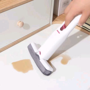 Cây Lau Kính Tự Vắt Mini Gấp Gọn - Dụng Cụ Vệ Sinh Bàn Làm Việc Mút Bọt Biển