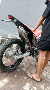 Knalpot Original CRF KLX DTracker WR155 & Riverside Exhaust Tipe Flood Series