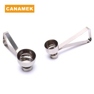 【CANAMEK】 Stainless Steel Egg Cutter Eggshell Topper Shell Opener Kitchen Cooking Tools
