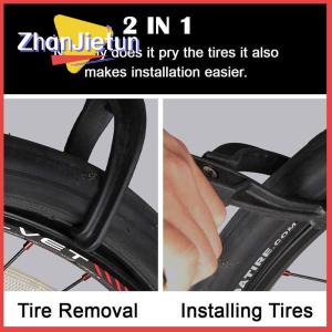 zhanjietun Loại bỏ lốp xe đạp kẹp lốp xe đạp leo núi kìm sửa chữa lốp xe trung tâm bánh xe không làm hỏng gắn lốp và công cụ sửa chữa