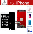 100% Tested For iPhone 5 5S 5C 6 6S 7 Plus LCD Display Touch Screen Digitizer Assembly Replacement with Tempered Glass +Repair Tools. 