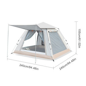 【COD&PH STOCK】BYCON 6-8-12 people camping tent 240x240cm Tent for camping backpack tent outdoor waterproof camping tent camping tents waterproof original family tent camping tents