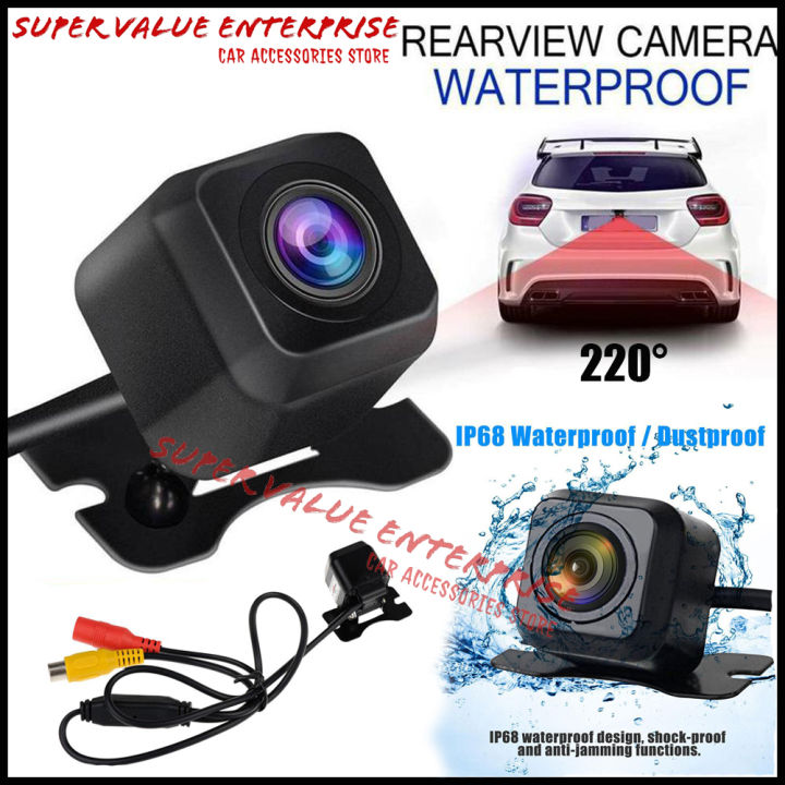 220°HD Universal Car Rear View Camera Reverse Camera Waterproof Parking