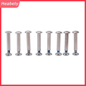 Heabety 8X Bộ trục lăn nội tuyến vít bánh xe bu lông cho giày trượt
