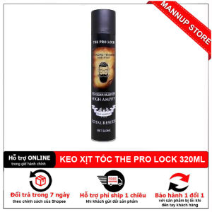 [Chính Hãng] Keo Xịt Tóc Tạo Nếp Siêu Tốc The Pro Lock 320ml