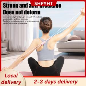 [COD] SHPYHT Local delivery Ship within 24 hours 8-Shaped Tensile Device Back Beauty Yoga Chest Expansion Tension Strap Female Back Health 8-Shaped Rope