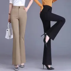 Slacks Pants For Women Formal Plus Size Pants For Women Stretchable Slacks  Pants For Women Plus Size Pants Korean Style For Women Trouser Pants For  Women Suit Pants 2023 Ins New 091523