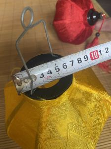 Lồng đèn hội an size 20cm( chiều dài chưa bung)dùng trang trí sân vườn quán cà phê nhà hàng phòng bếp