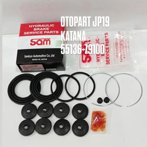 CALIPER KIT SAM SUZUKI KATANA KARET SEAL KIT REM CAKRAM DEPAN SUZUKI KATANA 55136-79100