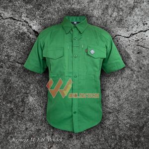 Kemeja Lapangan Bahan Drill / Kemeja Kantor / Kemeja Outdoor / Hem Pria / Bisa Di Gunakan Untuk Acara Formal Dan Casual