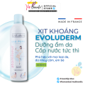 Xịt khoáng Evoluderm Atomiseur Eau Pure - Dưỡng ẩm cấp nước cho da. 