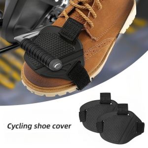 Motorcycle Moto Boots Shifter Guards Protector Pad Accessories Rubber Motorcycle Shift Pad Motorbike Anti-Slip Gear Shoes Cover