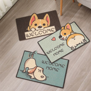 SG Ready Stock PVC Wire Loop Door Mat Entrance Floor Mat Front Door Mat Dust Removal Coil Mat Non-slip Carpet